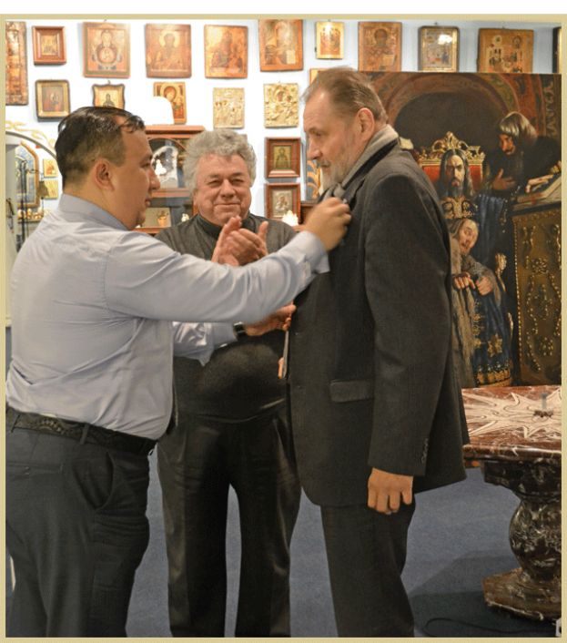 Тырин Николай Владимирович награжден медалью &quot;Помнимъ&quot;