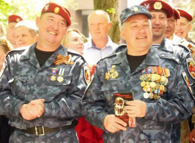 Награждение сотрудников &quot;Беркут&quot; в городе-герое Севастополь.